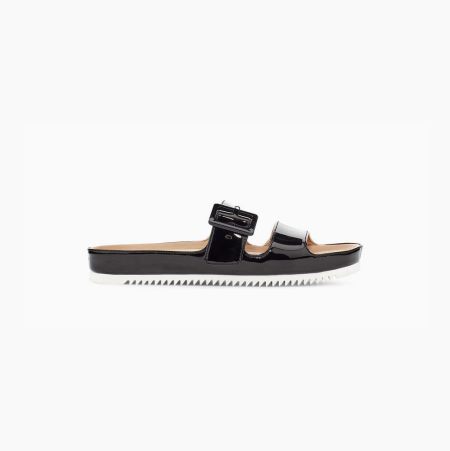 UGG Cooper Black Slides for Women (SCAB67950)